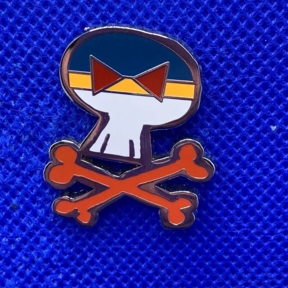 2014 Donald Duck Skull crossbones Pin Hidden Mickey Pirates